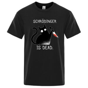Black Cat Fashion Soft T-shirt Men